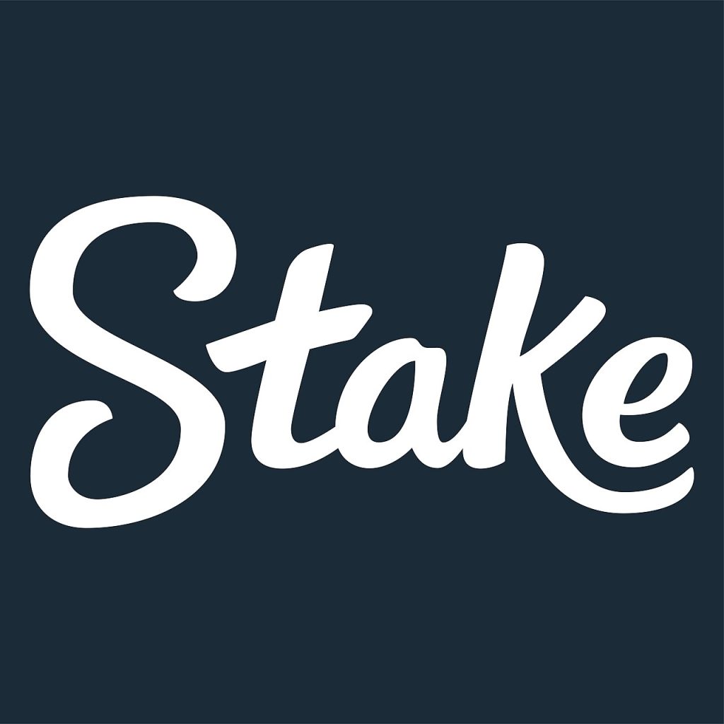 Stake.com crypto casino branded logo