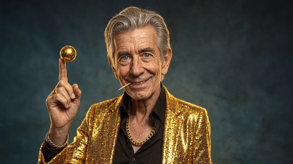 Chip dropping a gold ball, illustrating the best plinko casinos