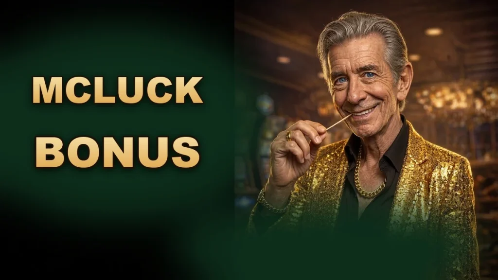 McLuck bonus, Chip in his gold sequin blazer